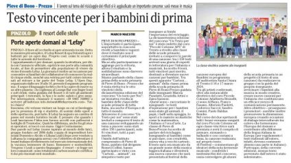 Articolo L'Adige 11-04-2023