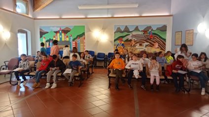 5A e 5B in visita al municipio
