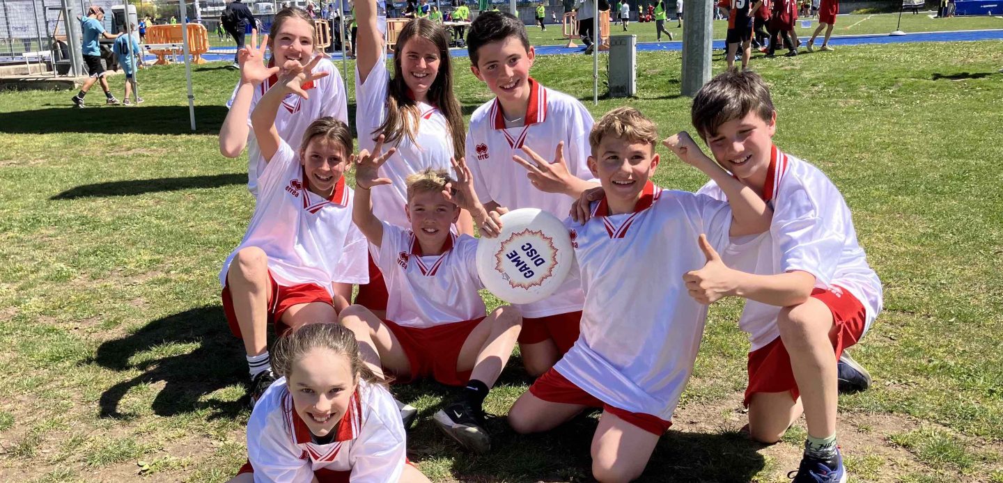 Immagine di IC Chiese 1^ classificata ad Ultimate Frisbee
