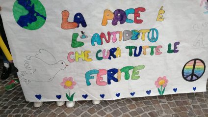 Immagine di La “Marcia della Pace” alla SSPG di Pieve di Bono
