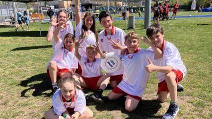 Immagine di IC Chiese 1^ classificata ad Ultimate Frisbee