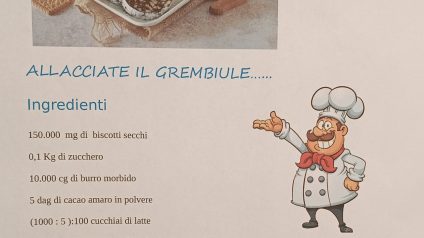 Immagine di Allacciate il grembiule: prepariamo il salame di cioccolato