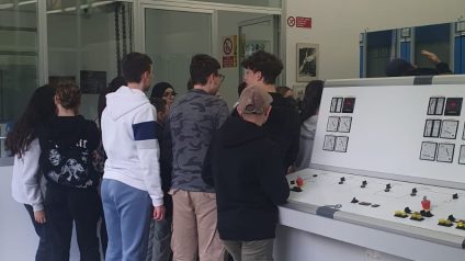 Immagine di Visita alla centrale elettrica del CEdIS- Classi terze SSPG