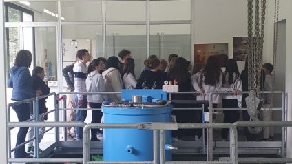 Immagine di Visita alla centrale elettrica del CEdIS- Classi terze SSPG