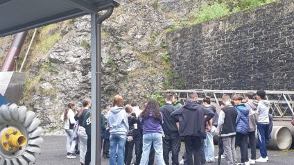 Immagine di Visita alla centrale elettrica del CEdIS- Classi terze SSPG